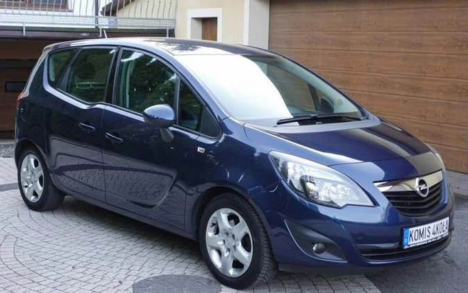 Opel Meriva cena 23900 przebieg: 166000, rok produkcji 2011 z Dąbrowa Górnicza małe 137